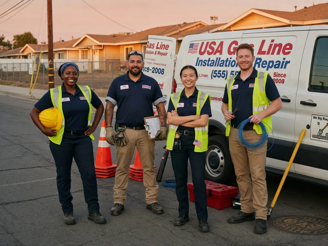 Gas Line Installation company in Kossuth, PA